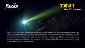 Fenix TK41 - XM-L2 (U2)
